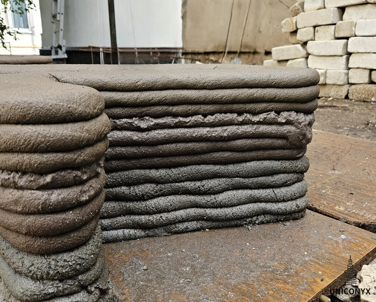 3D Printed Bench Zoom In