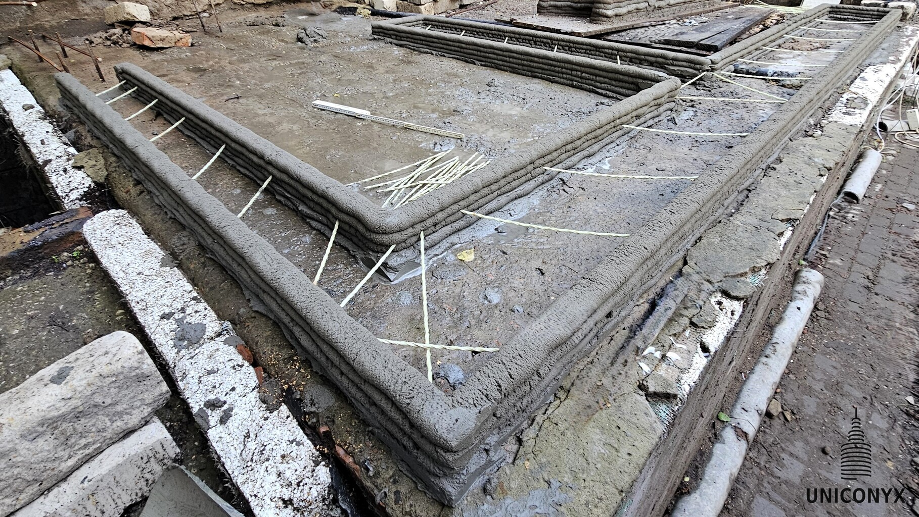 3D Printed House Foundation