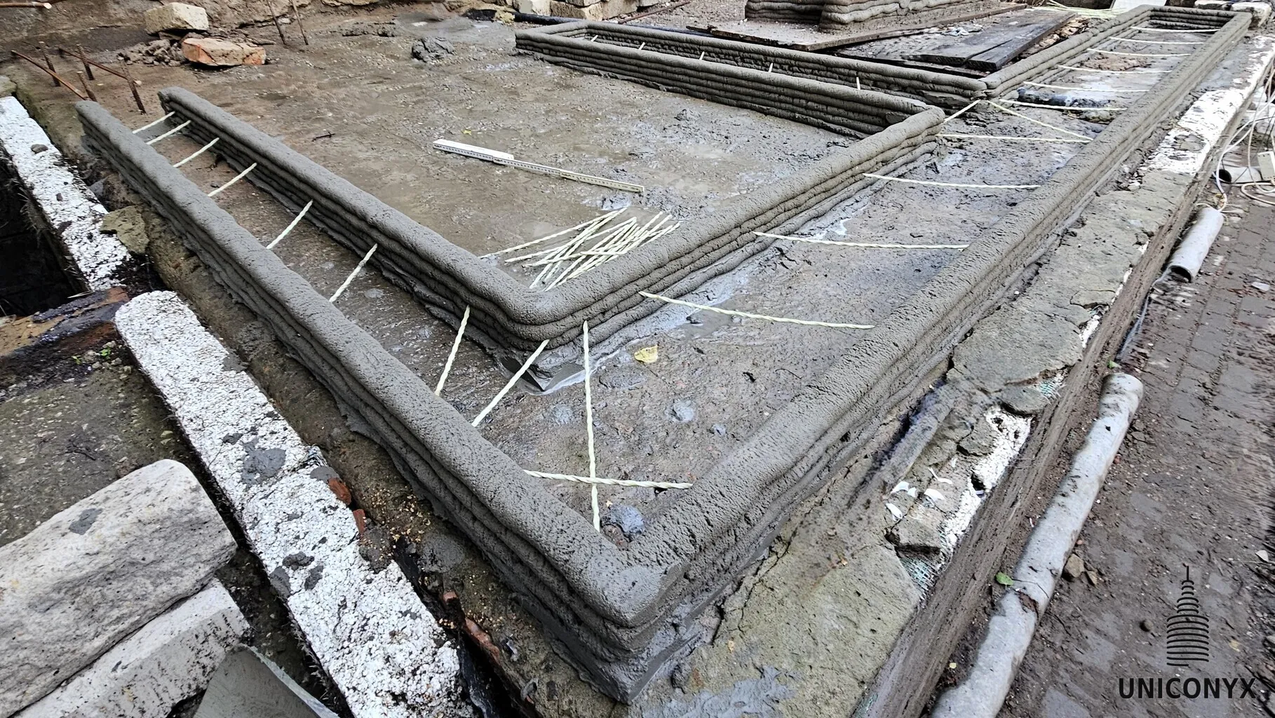 3D Printed House Foundation