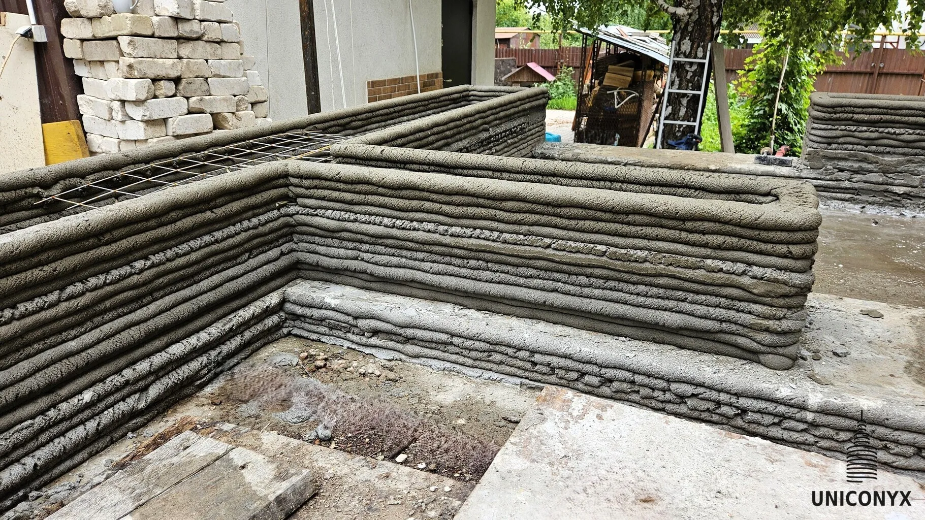 3D Printed House Walls