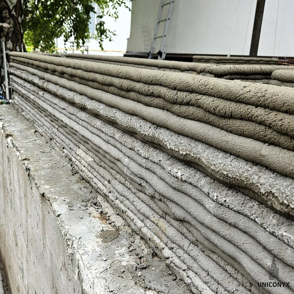 3D Printed House Walls