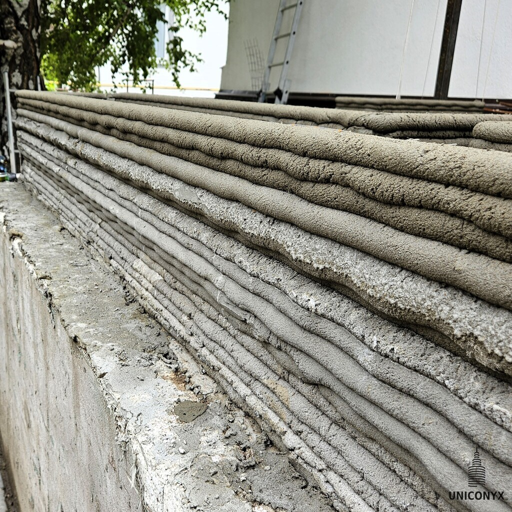 3D Printed House Walls