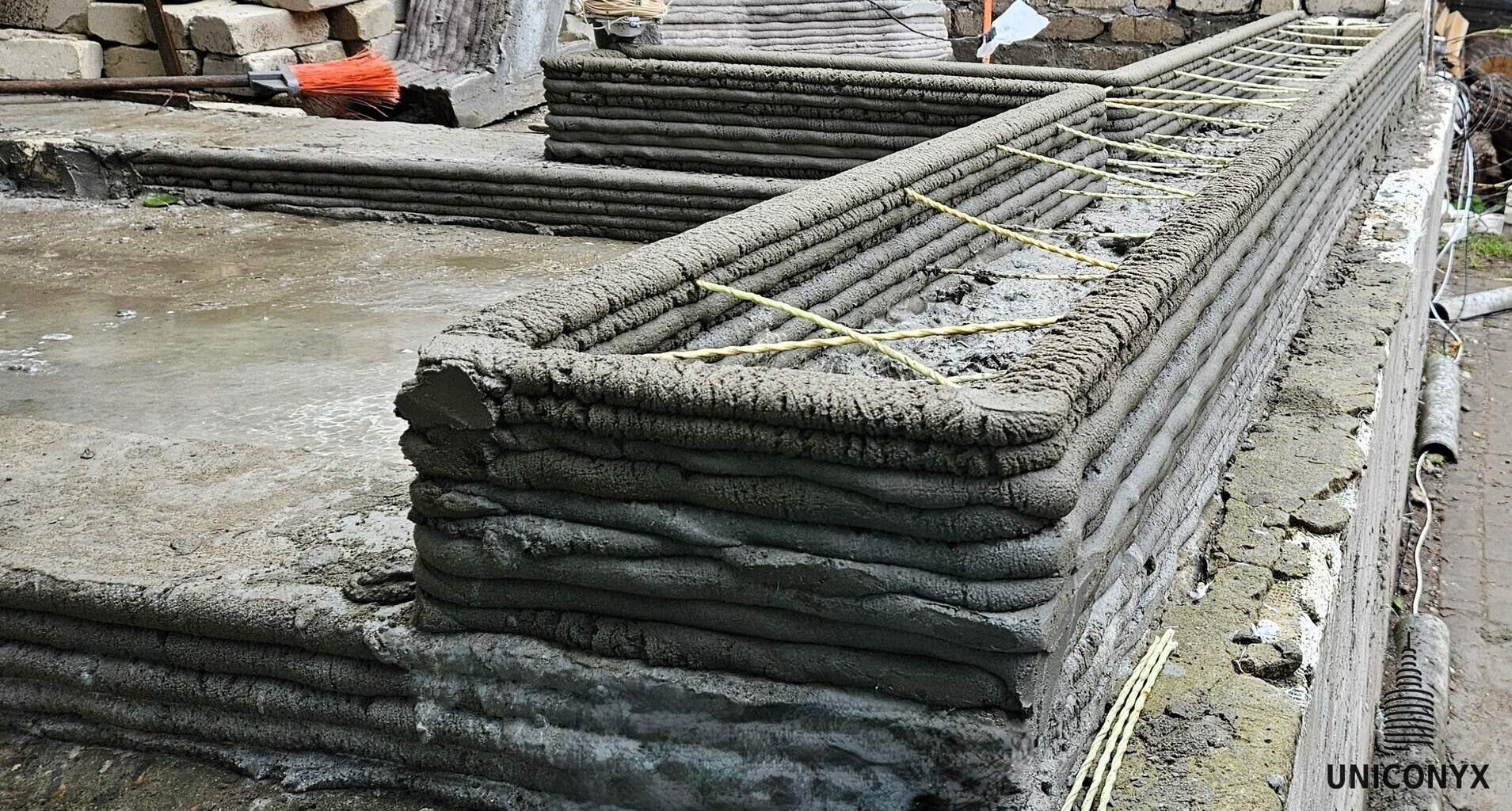 3D Printed House Walls