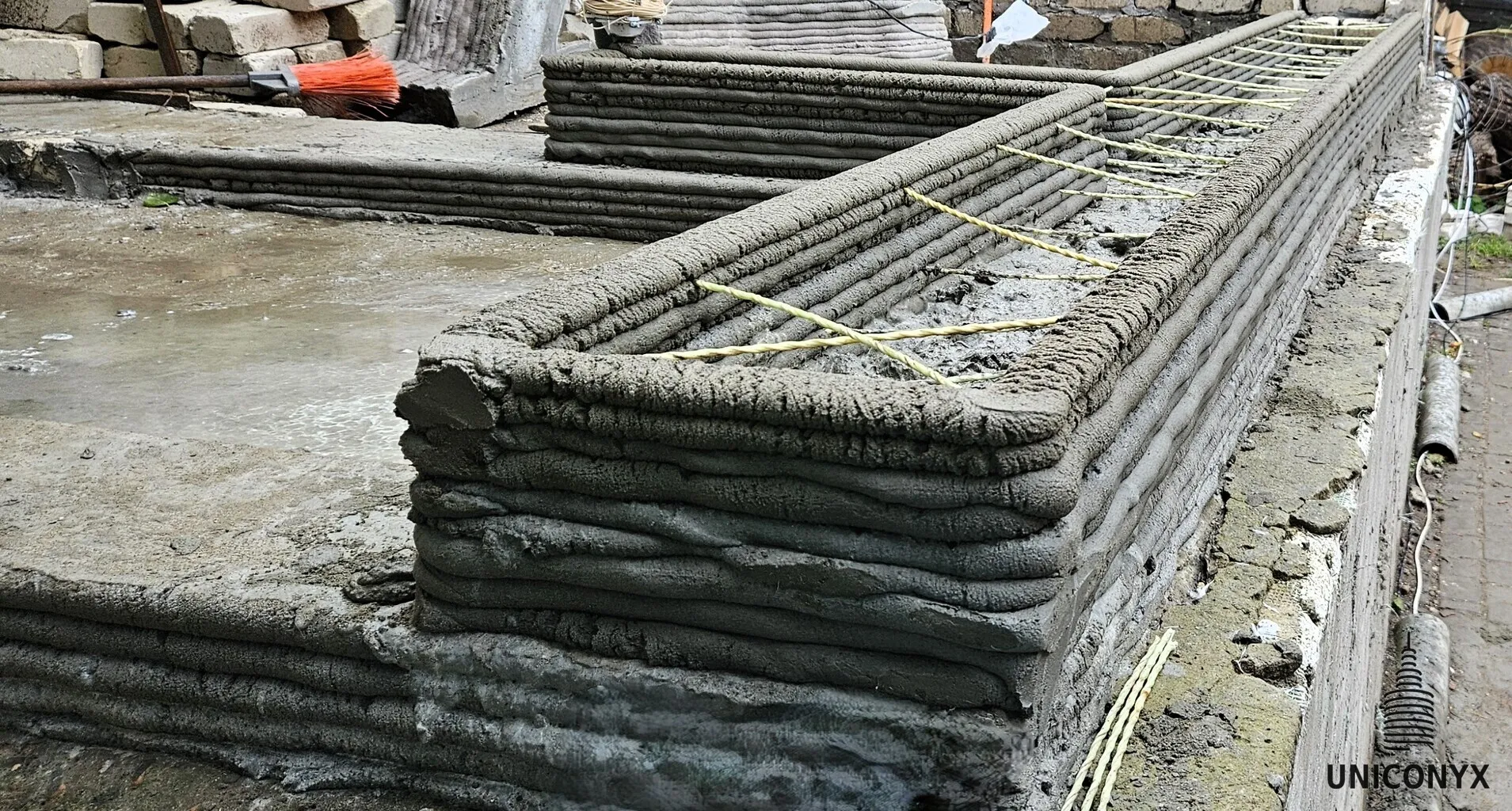 3D Printed House Walls