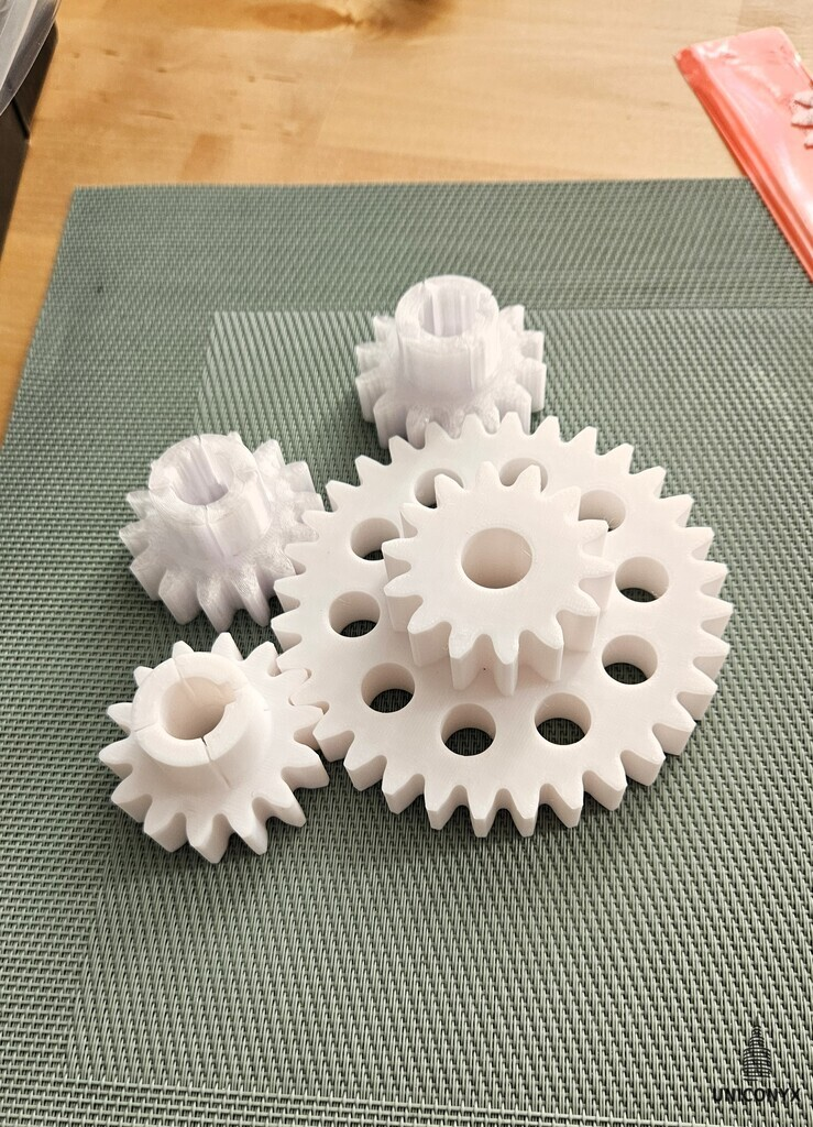 3D Printer Gears Manufacturing